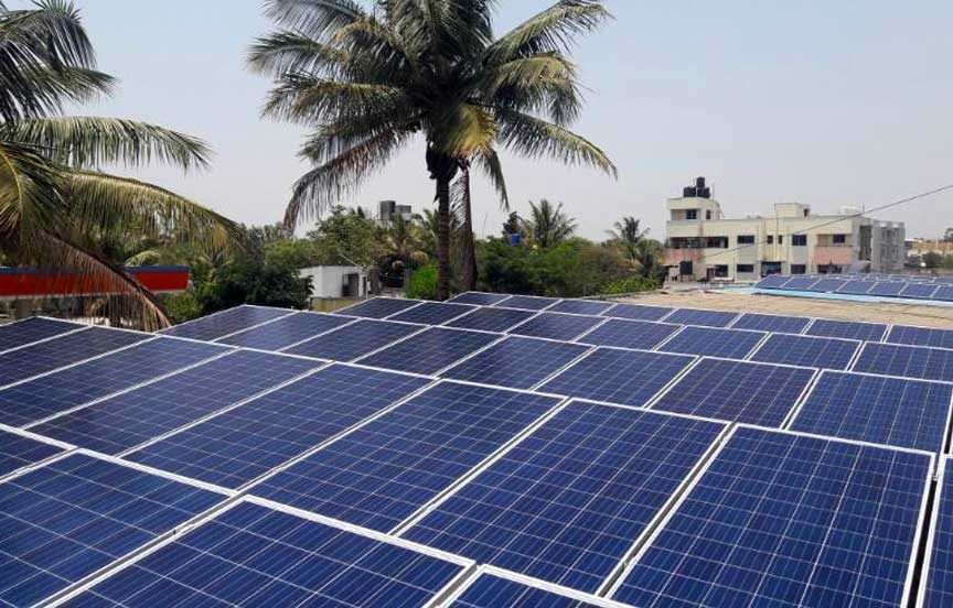 Commercial Solar Power Plant